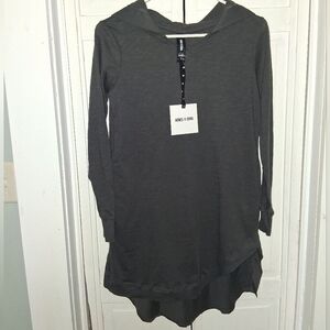 Agnes & Dora Charcoal Hoodie Sweatshirt